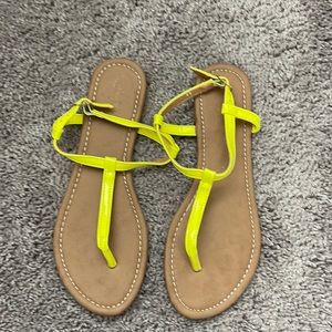Never worn Charlotte Russe summer sandals size 7
